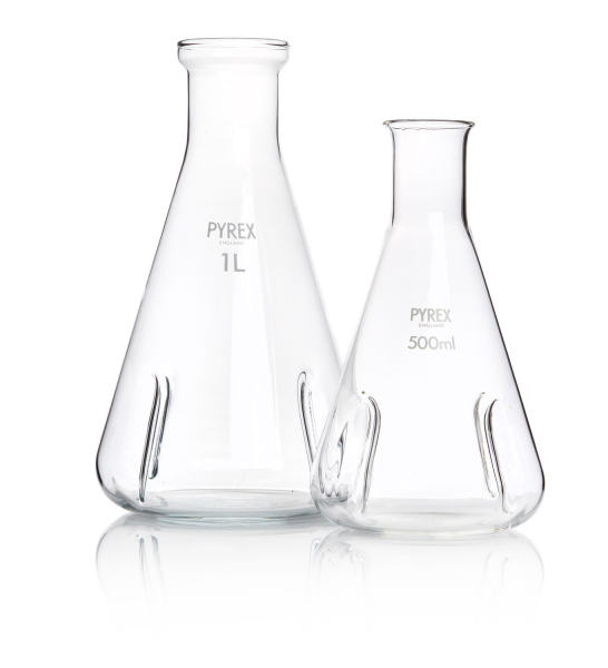 PYREX 玻璃振盪三角瓶