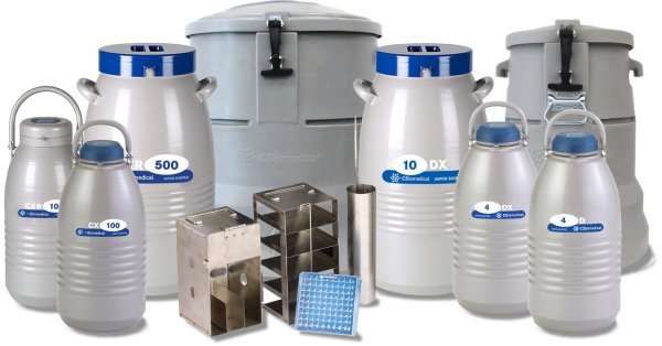 IC Biomedical D系列攜帶型液態氮桶 Dry Shipper Liquid Nitrogen Containers
